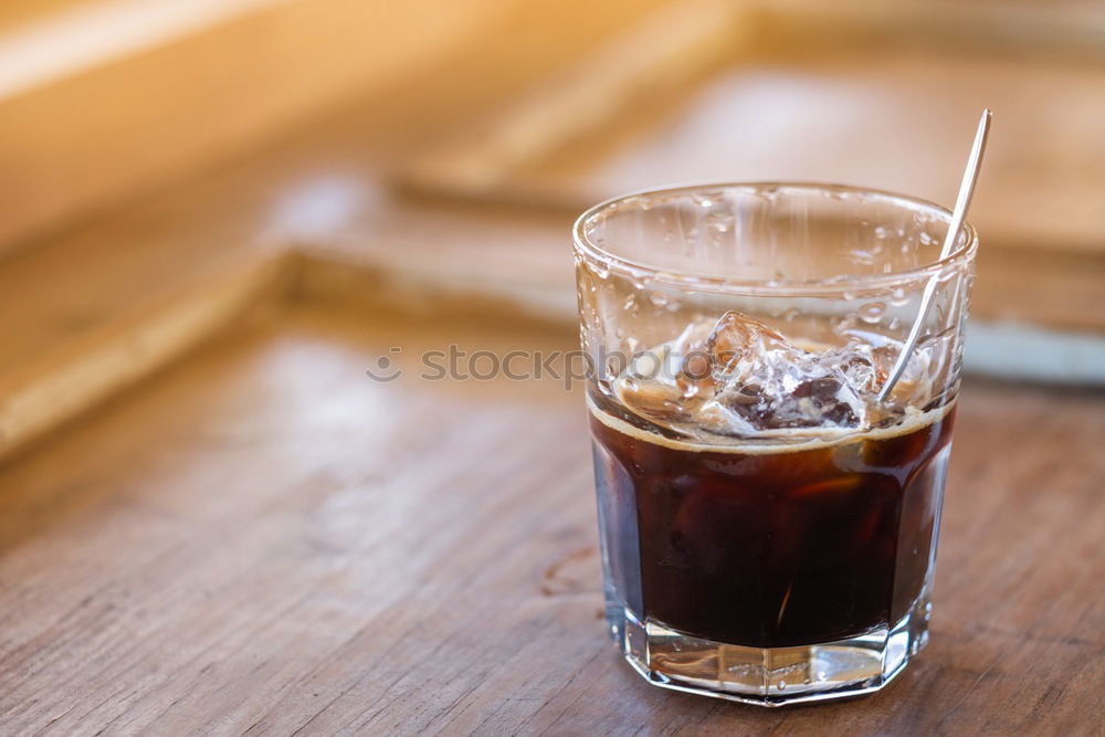 Similar – Cold espresso coffee glass