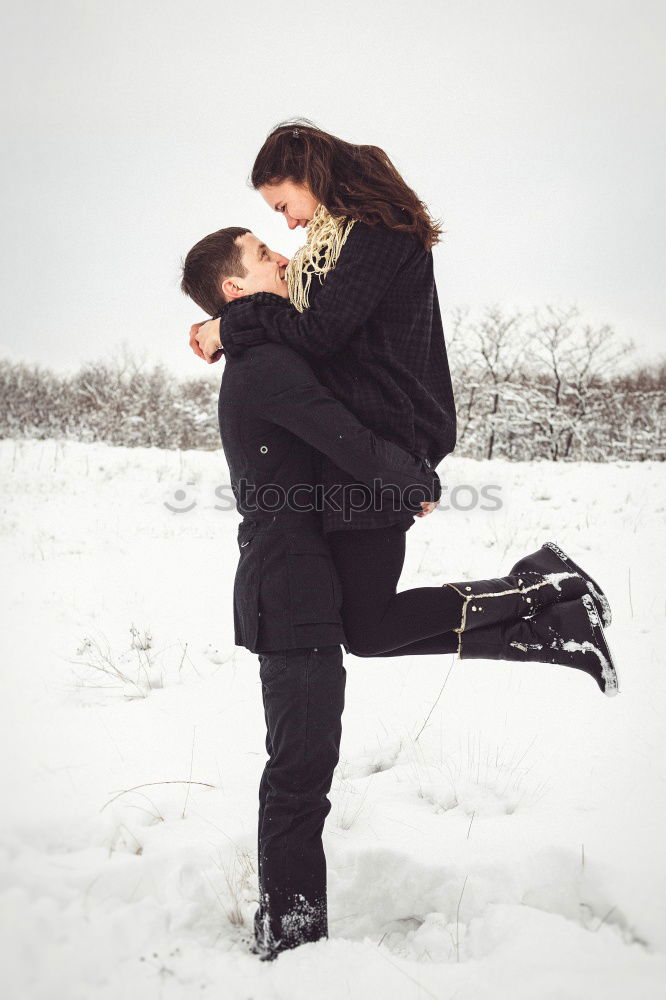 Similar – Image, Stock Photo Fitness couple kissing on the beach