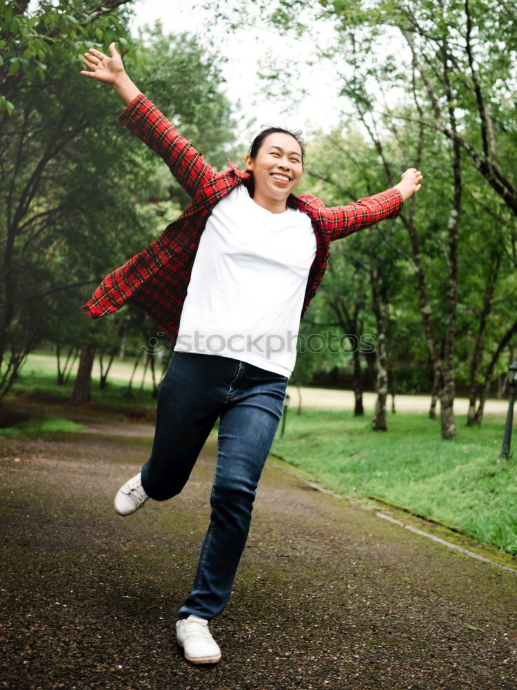 Similar – happy hooping Hula hoop