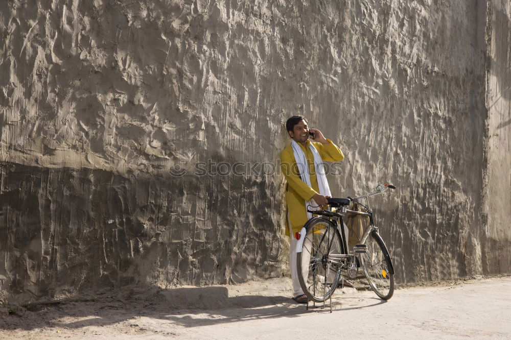 Similar – a man waiting for rain