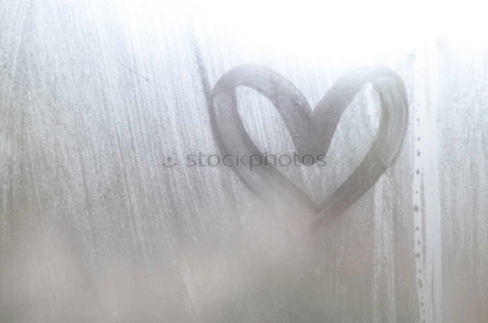 Image, Stock Photo heart, extinguished