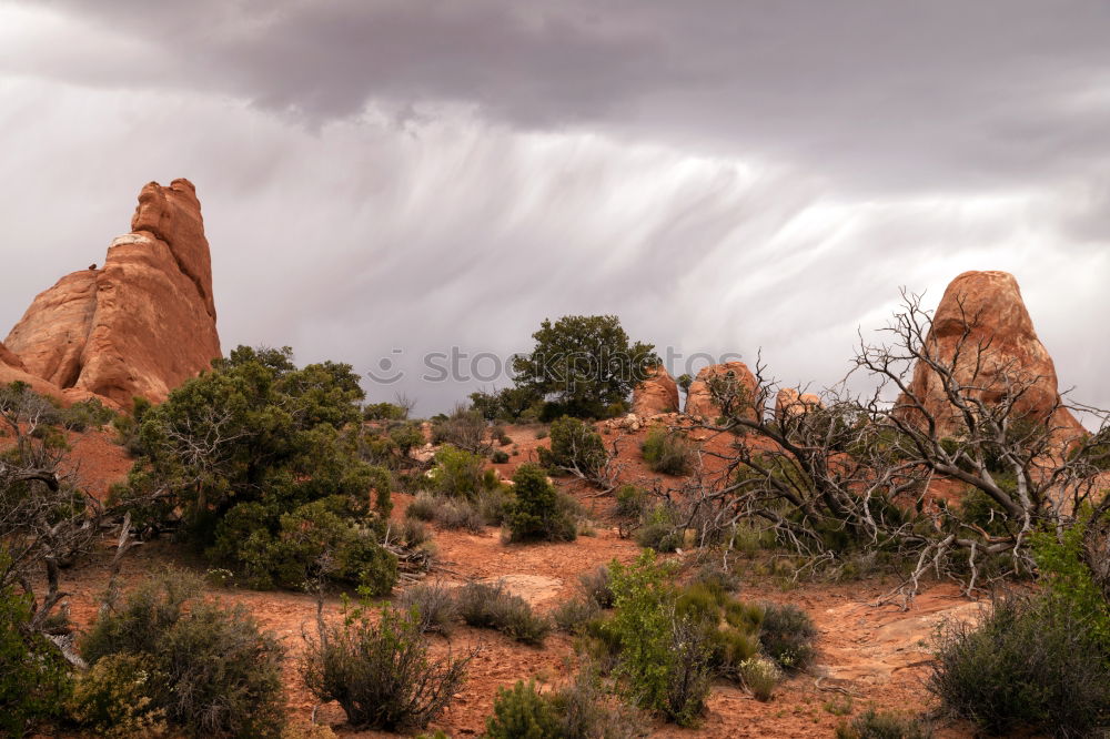 Similar – Image, Stock Photo Rocks, Mountains and Sky at Alabama Hills