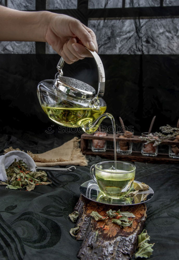 Similar – Image, Stock Photo Herbal tea with sage Food