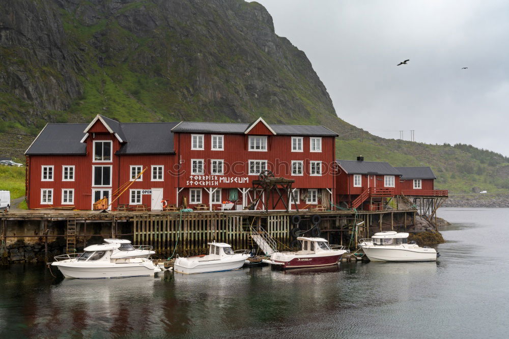 Similar – Image, Stock Photo Å i Lofoten, harbour