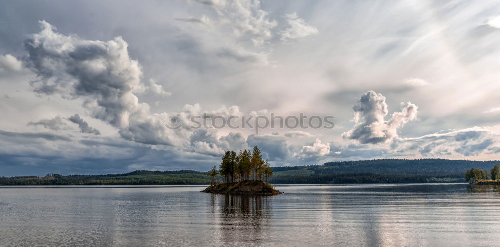 Similar – Morning greetings at the lake