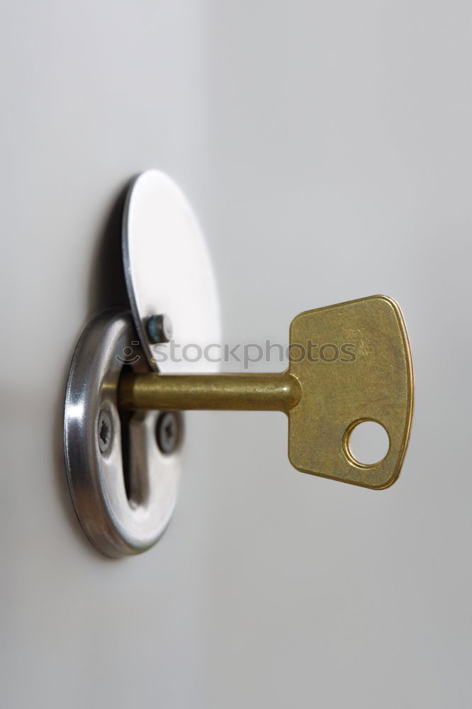 Similar – Image, Stock Photo Unlock cell phone. Padlock with key on display.