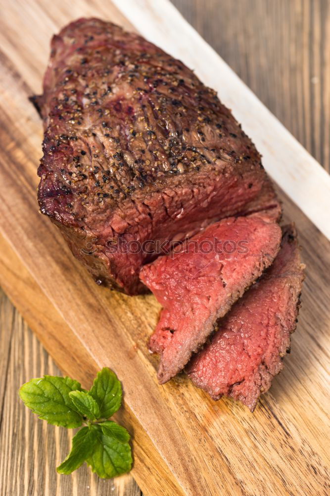 Similar – Image, Stock Photo Steak strip medium