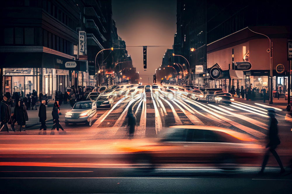 Similar – Image, Stock Photo Traffic at Avenida 23 de Maio in Sao Paulo, Brazil
