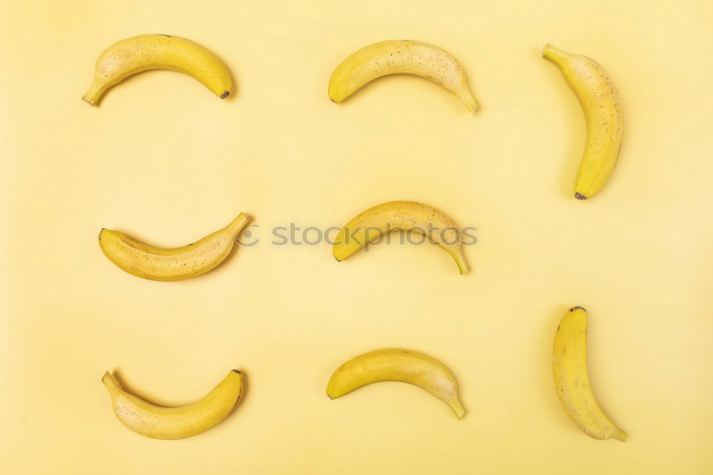 Similar – Image, Stock Photo Jammy half banana on yellow