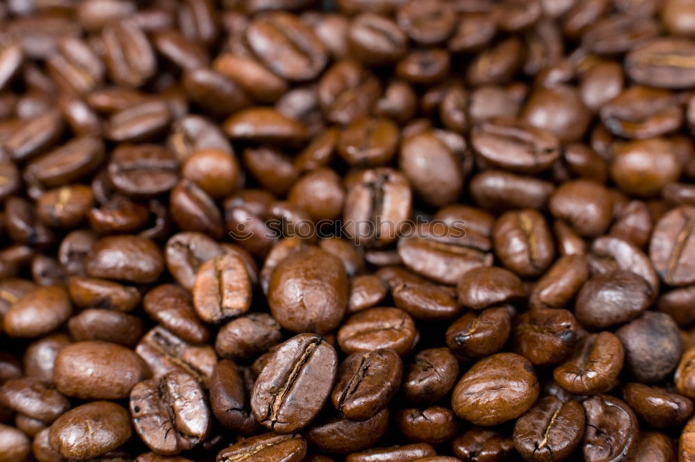 Image, Stock Photo coffee beans Food