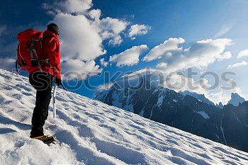 Similar – Foto Bild on the top kalt Gletscher