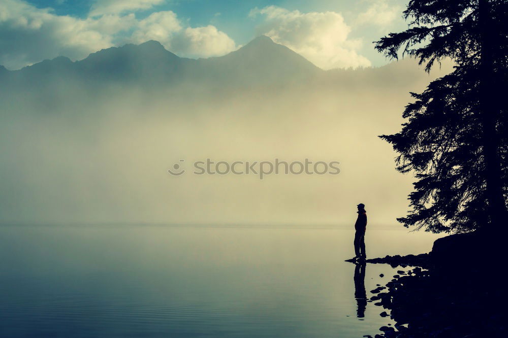 Similar – Image, Stock Photo Éveil sur le lac Wellness
