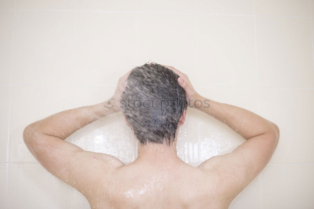 Image, Stock Photo sloshed Swimming pool