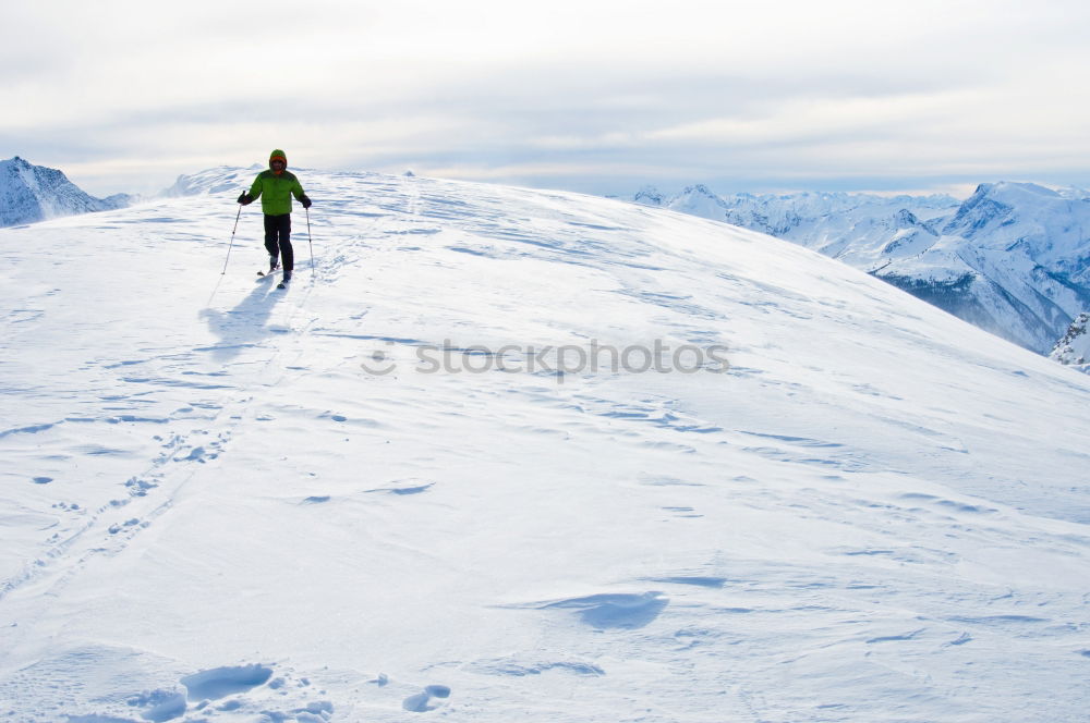 Similar – Schneeeeee… Bergsteigen