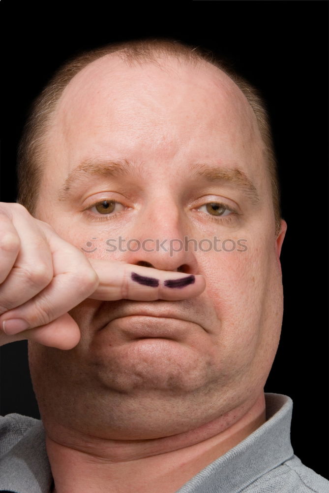 Similar – Image, Stock Photo Chef é Facial hair Cigar