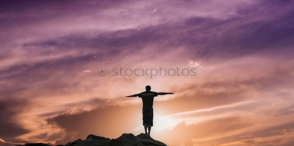 Similar – Image, Stock Photo summit cross Peak