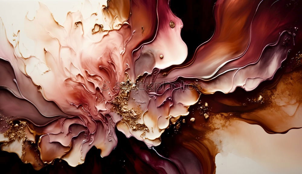 Similar – Image, Stock Photo Abstract flow of liquid paints in mix