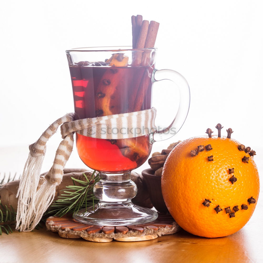 Similar – Image, Stock Photo Pumpkin spice coffee with whipped cream