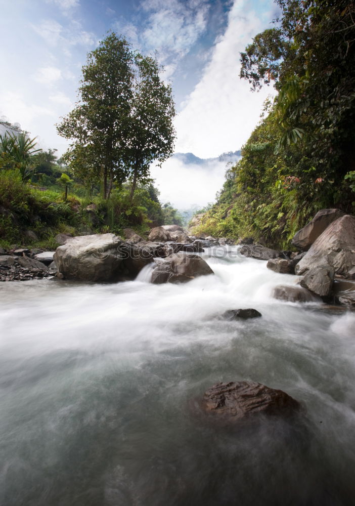 Similar – Image, Stock Photo Pyrenees Hiking Trail 12