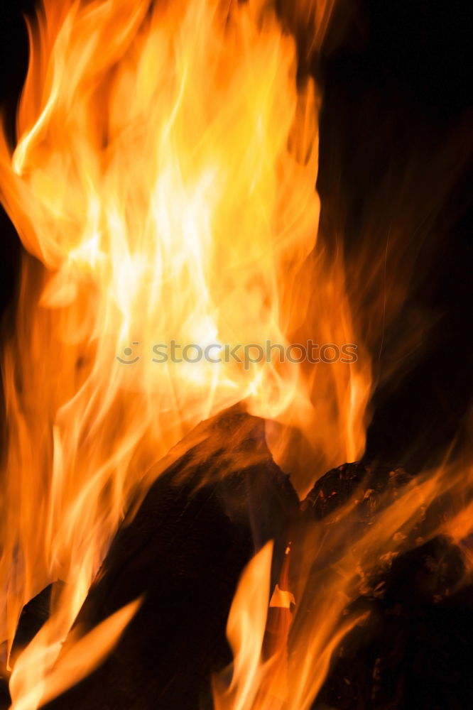 Image, Stock Photo FIRE!!! Witch’s fire Burn