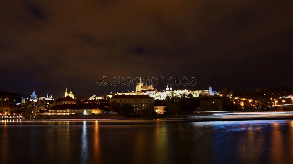 Similar – Prague Castle at night