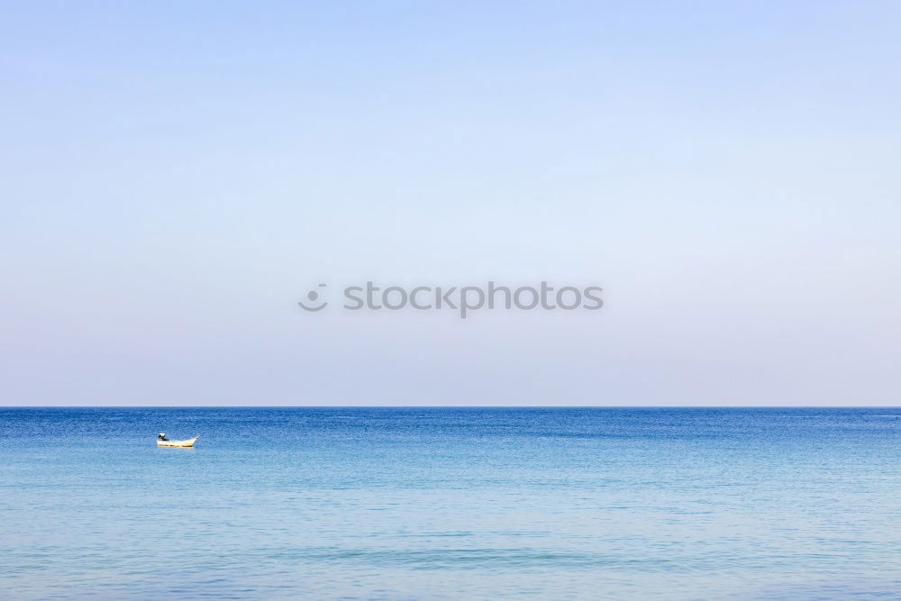 Similar – Image, Stock Photo Boat between waves on water surface