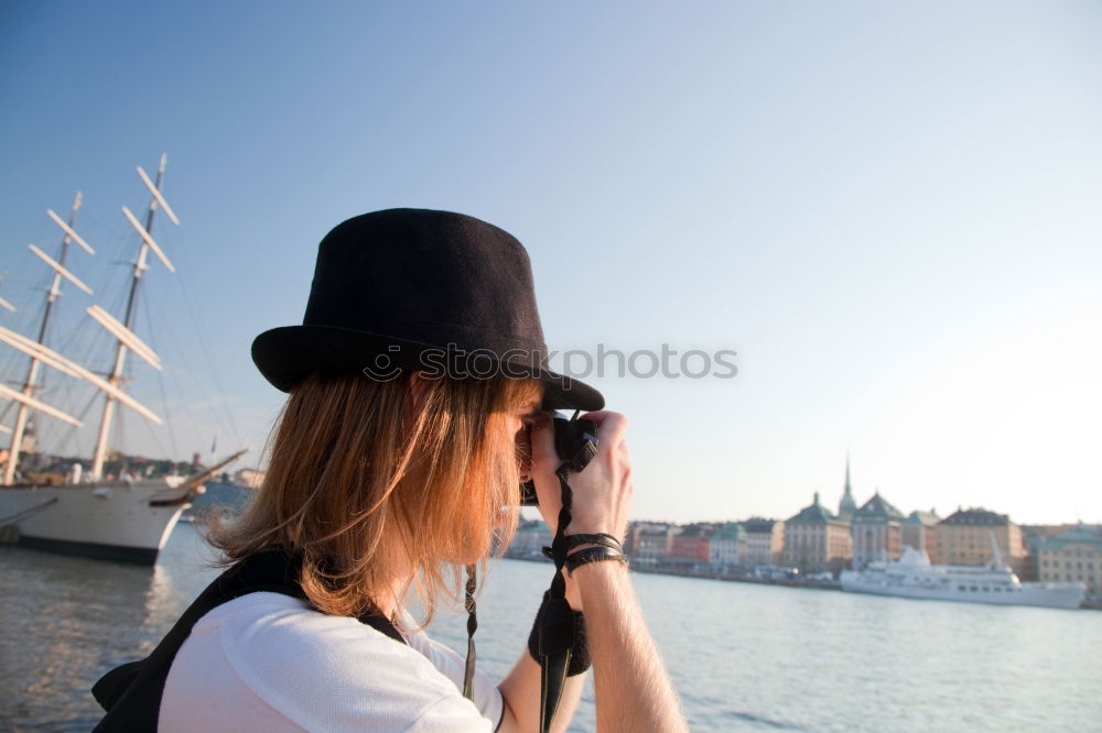 Similar – Image, Stock Photo On a ship