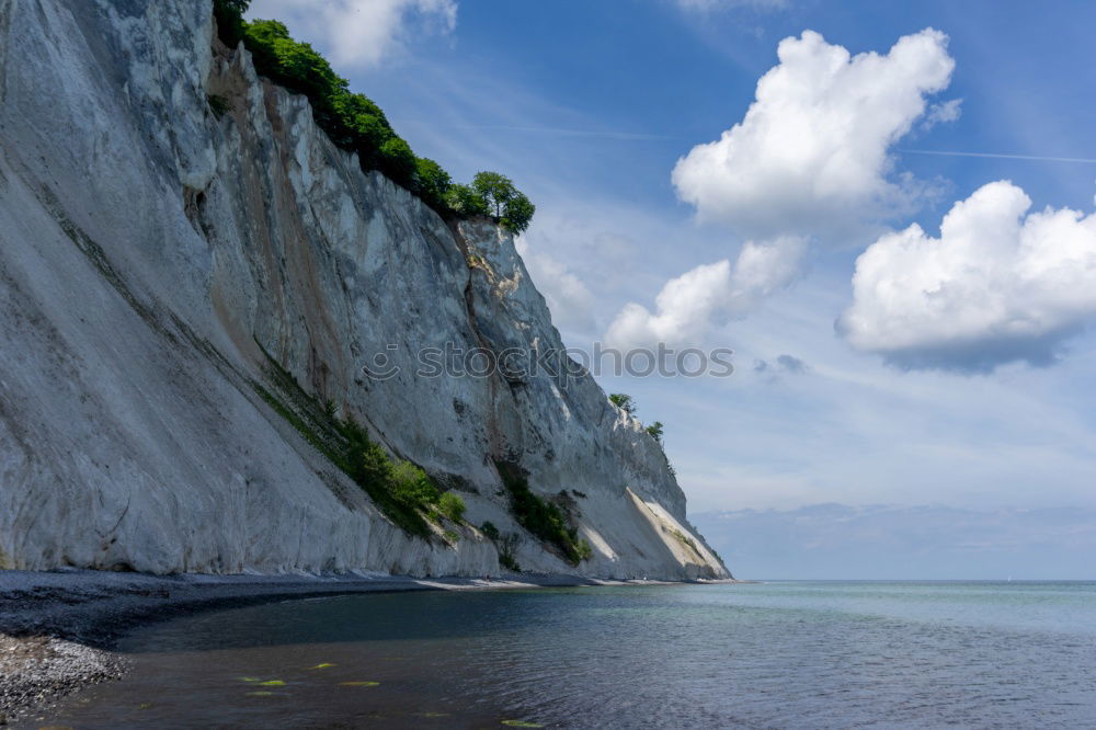 Image, Stock Photo chalk cliffs Relaxation
