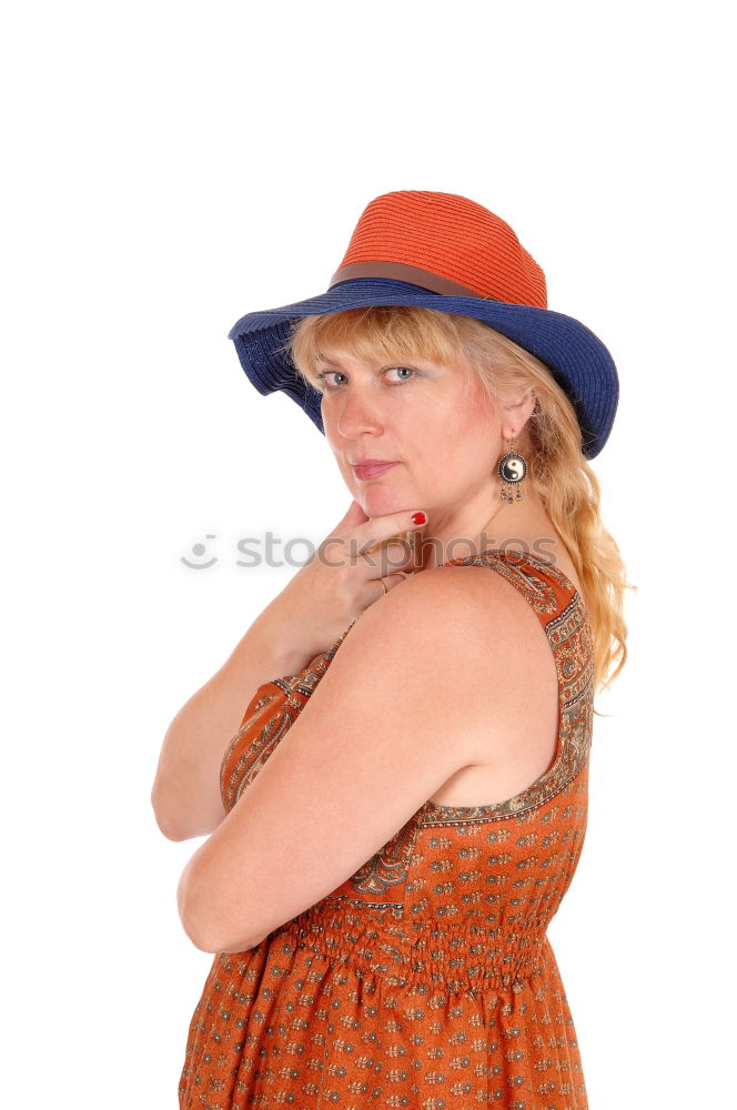 Similar – Image, Stock Photo Young woman posing