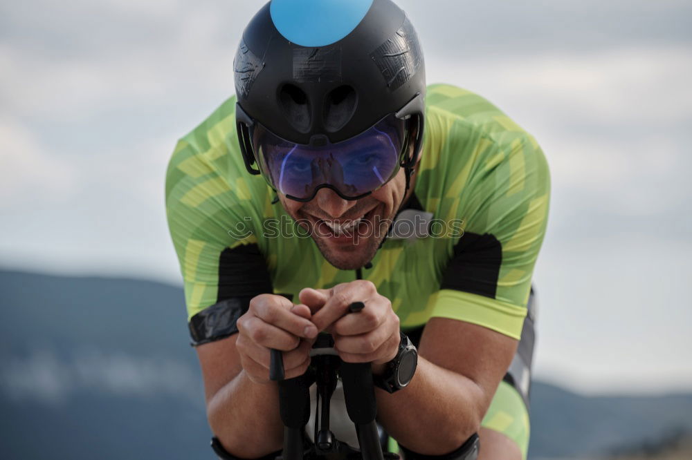Image, Stock Photo Flying Bike Boys