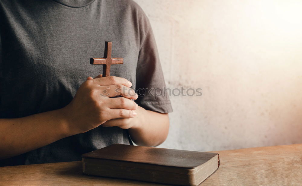 Similar – Image, Stock Photo What does the Church set before us?