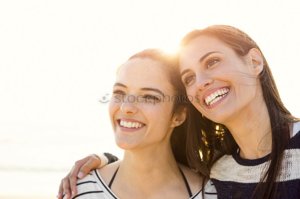 Similar – Beautiful women smiling and having fun.