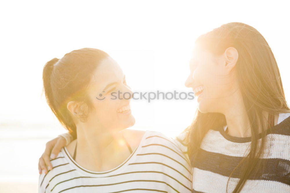 Similar – Beautiful women smiling and having fun.