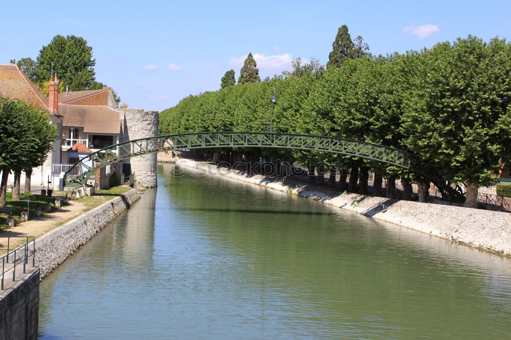 Similar – Image, Stock Photo The Tiber river in Rome, Italy