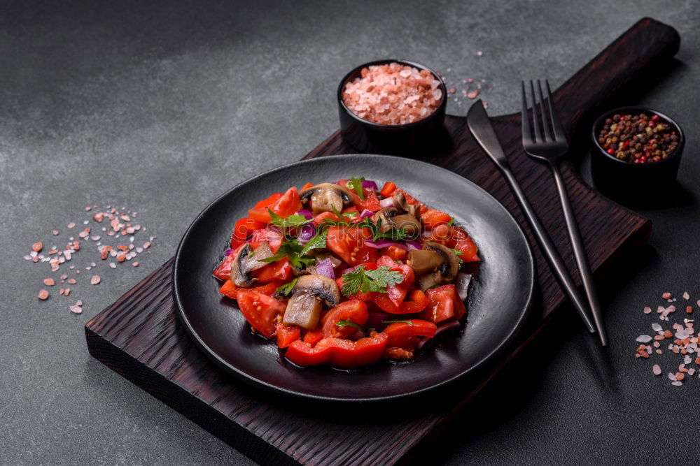 Similar – Image, Stock Photo Cooked vegetables of stew on a bowl