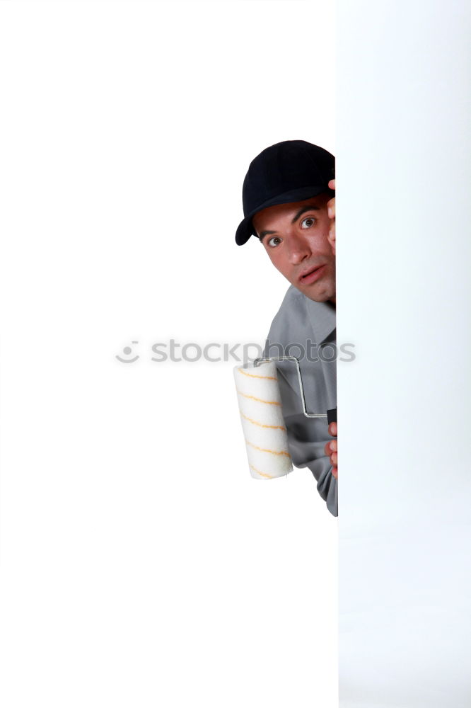 Similar – Image, Stock Photo The window peeper Window