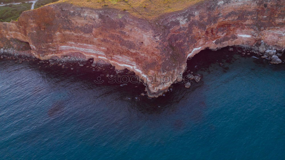 Similar – Image, Stock Photo Beautiful aerial view of the coast