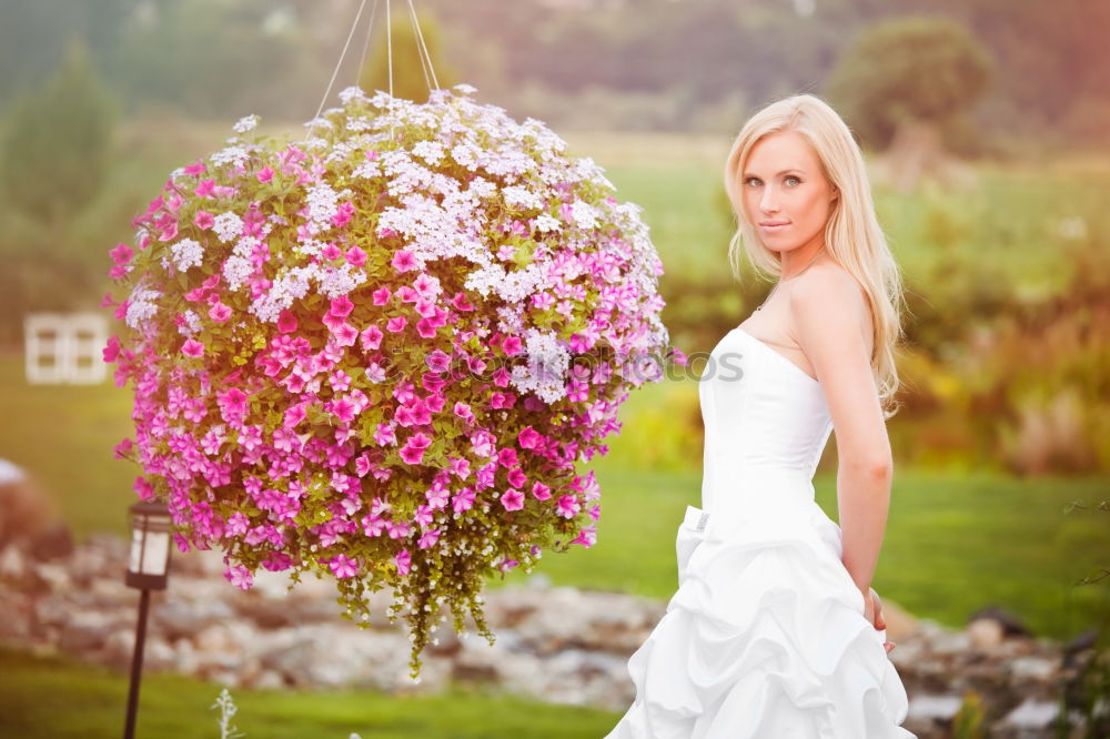 Similar – Image, Stock Photo Blooming Bokeh Feminine