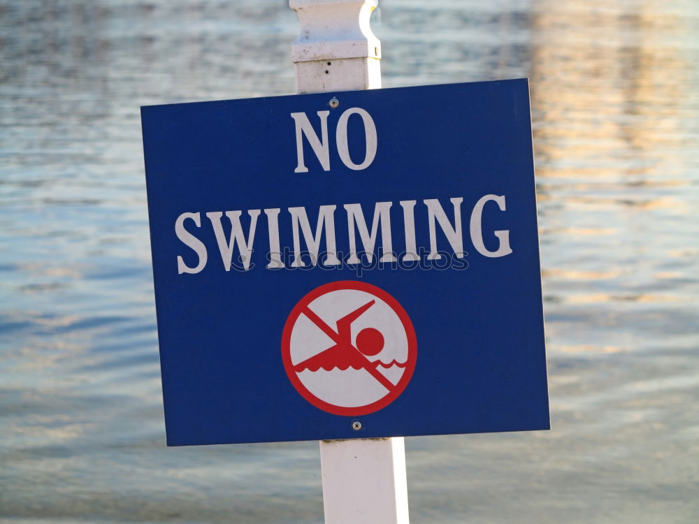 Similar – DO NOT SWIM