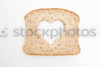 Image, Stock Photo love of bread and butter