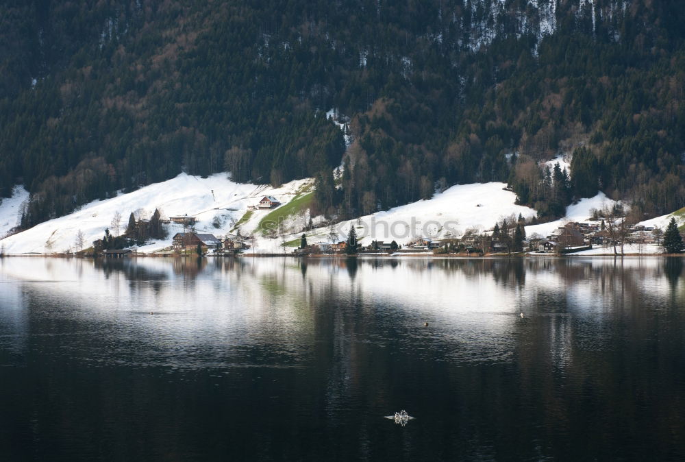 Similar – Image, Stock Photo rear lake Tourism Winter