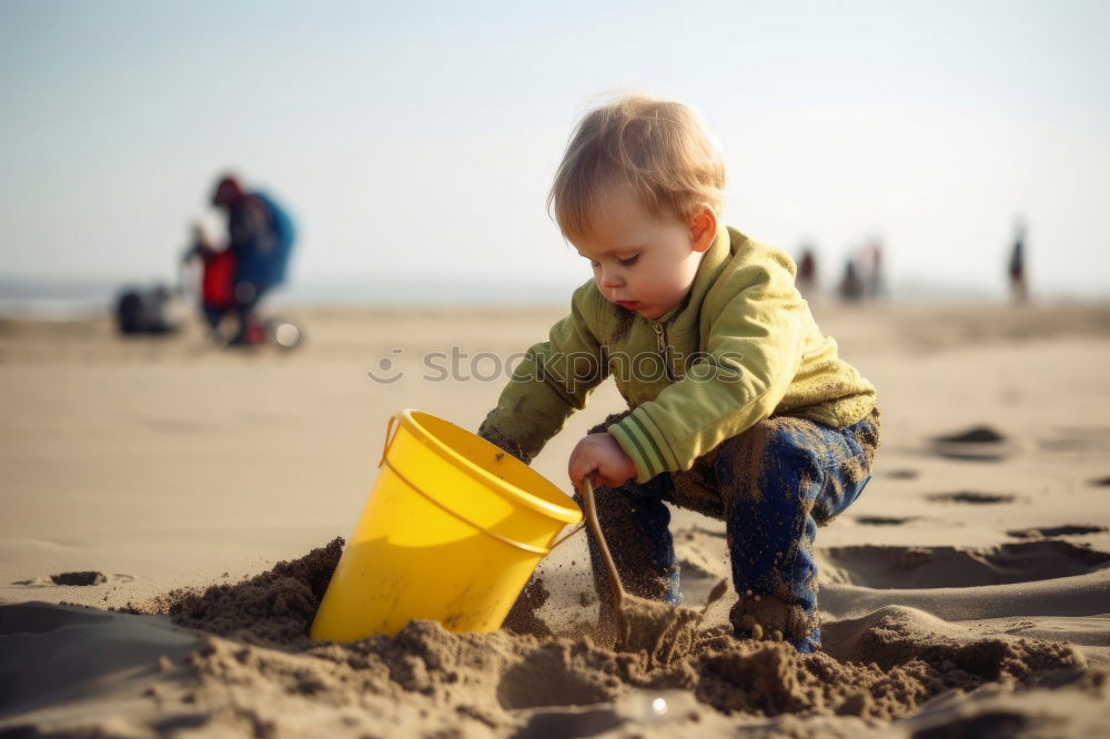 Similar – Image, Stock Photo Colourful toys in the sand