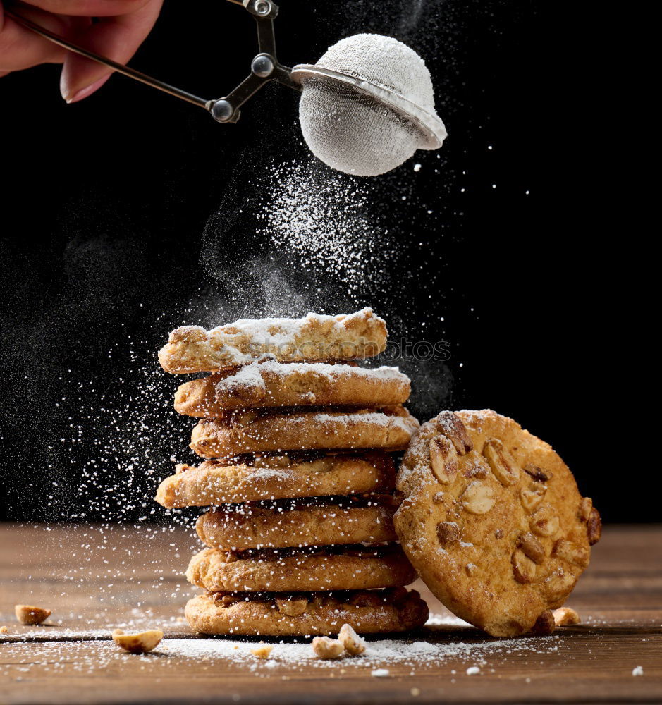 Similar – Image, Stock Photo Stacked cookies Cookie