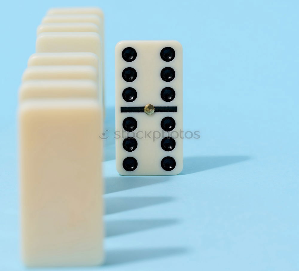 Similar – Image, Stock Photo Dice row with numbers from 1 to 6