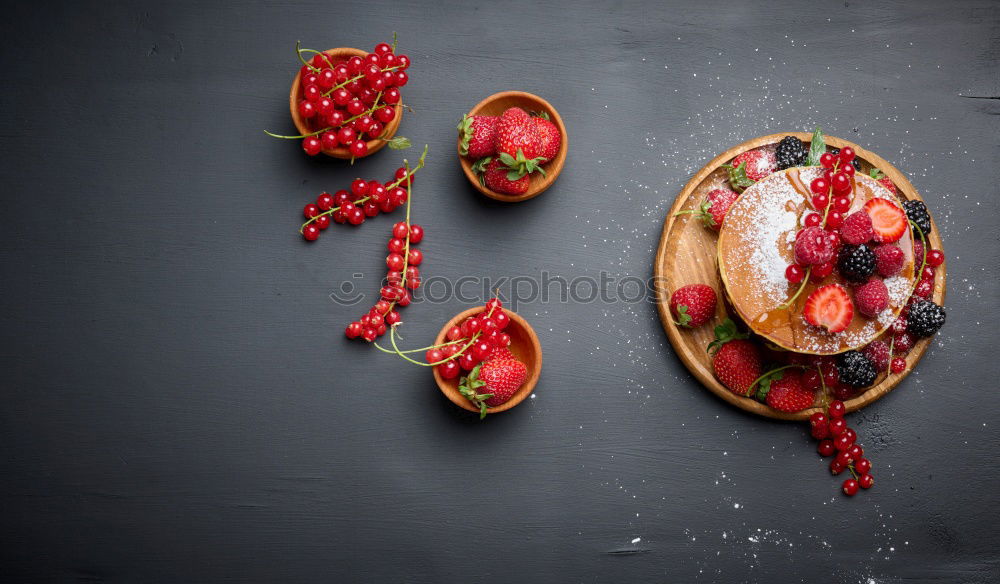 Image, Stock Photo Bowl with different fruits