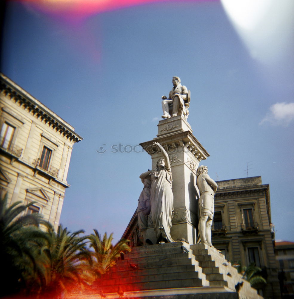 Similar – Neptune Monument Statue