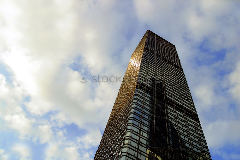 Similar – Gigant Messeturm Hochhaus