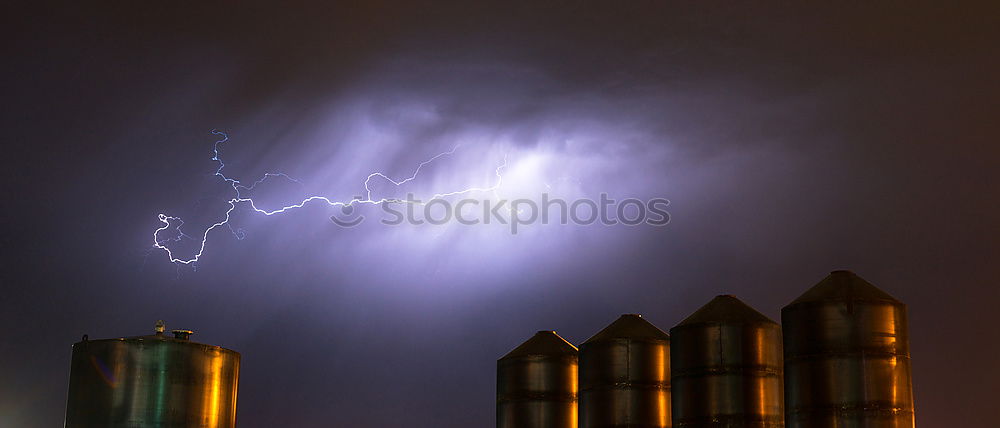 Similar – Thunderstorm over Vienna