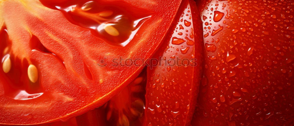 Similar – Image, Stock Photo Cherry tomatoes on a coral red background