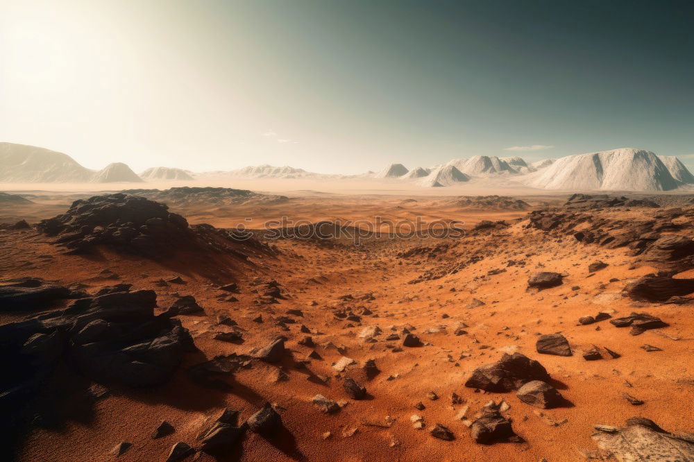 Similar – Image, Stock Photo Bizarre industrial landscape, spoil heaps